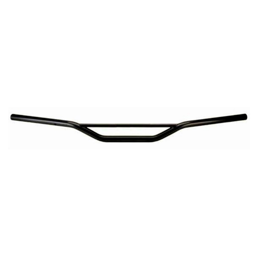 Handlebar 22 mm steel medium bend black Tommaselli 0749.31.20