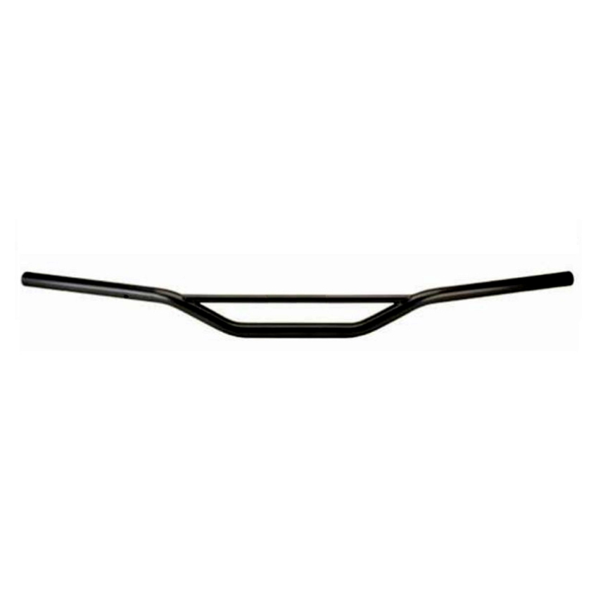 Handlebar 22 mm steel low bend black Domino 1948.31.20
