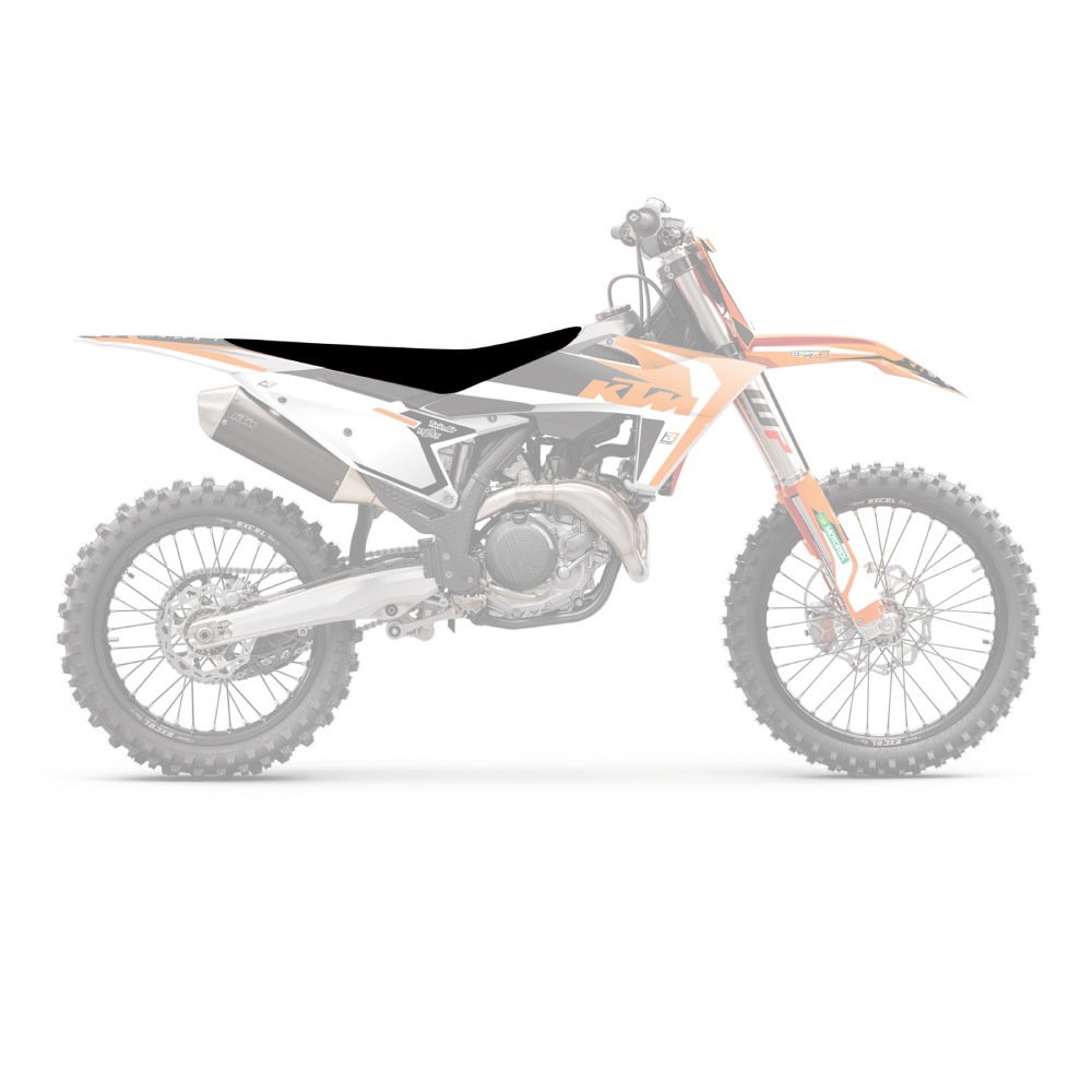 Seat cover Blackbird KTM 85 SX (25) pyramid black BL-1532G