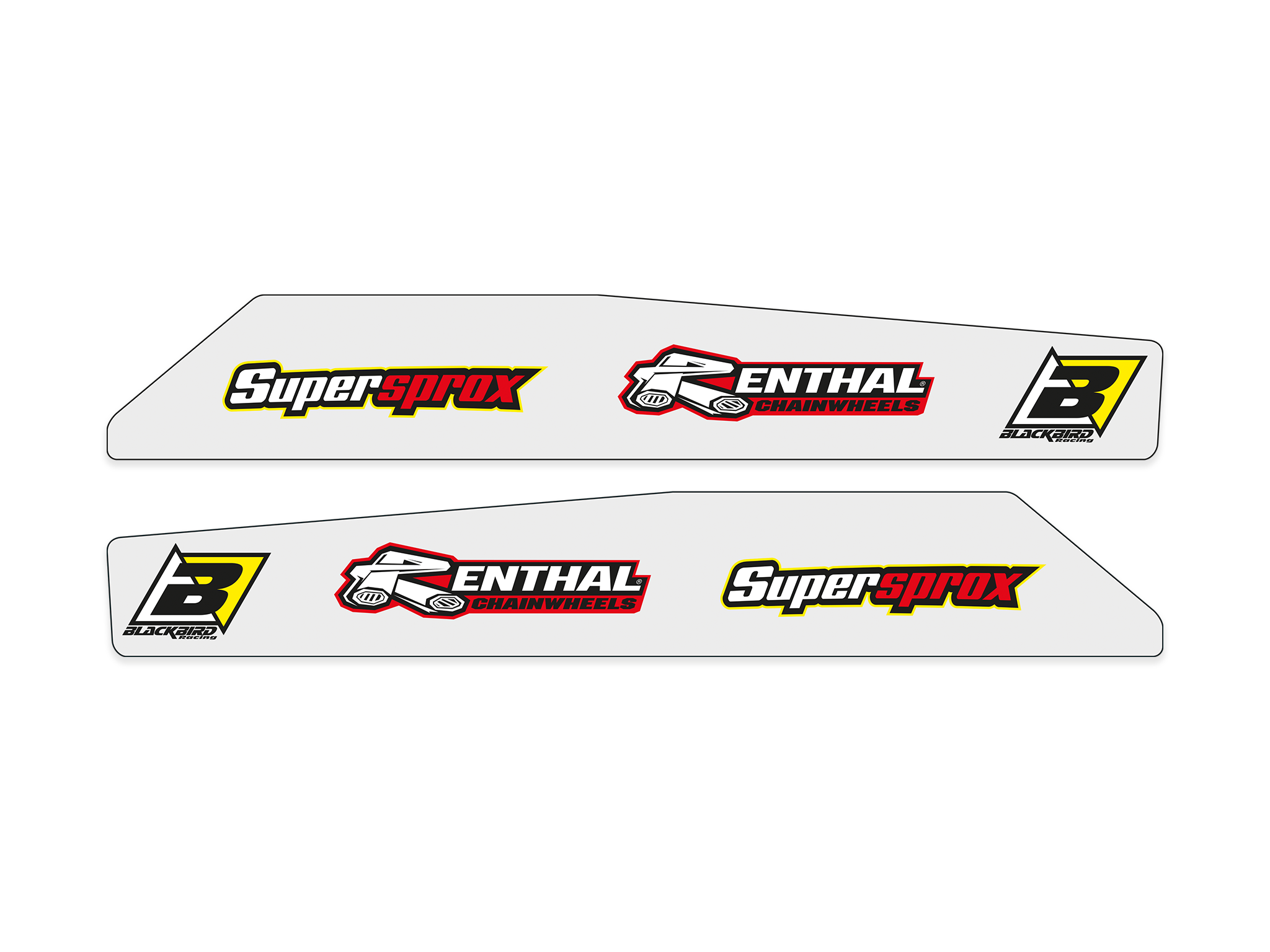 Swingarm decals Honda CR 250 (00-07) BL-5137N