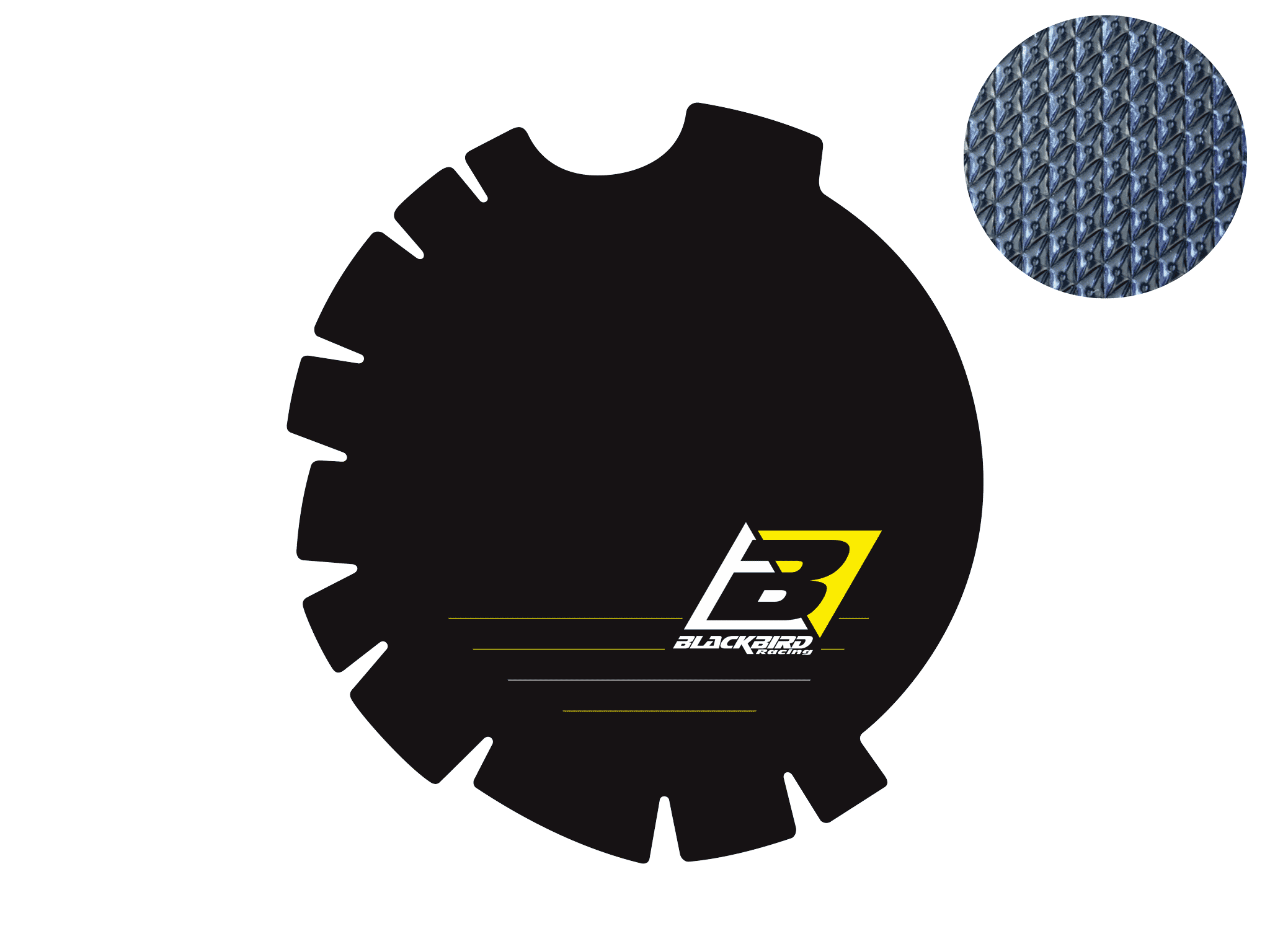 Clutch cover protection sticker Suzuki RMZ 250 (07-25) BL-5323/02