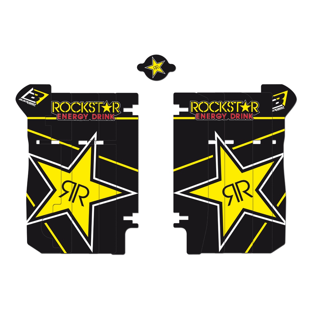 Radiator grille stickers Honda CRF 250 R (14-17) Rockstar Energy BL-A105L