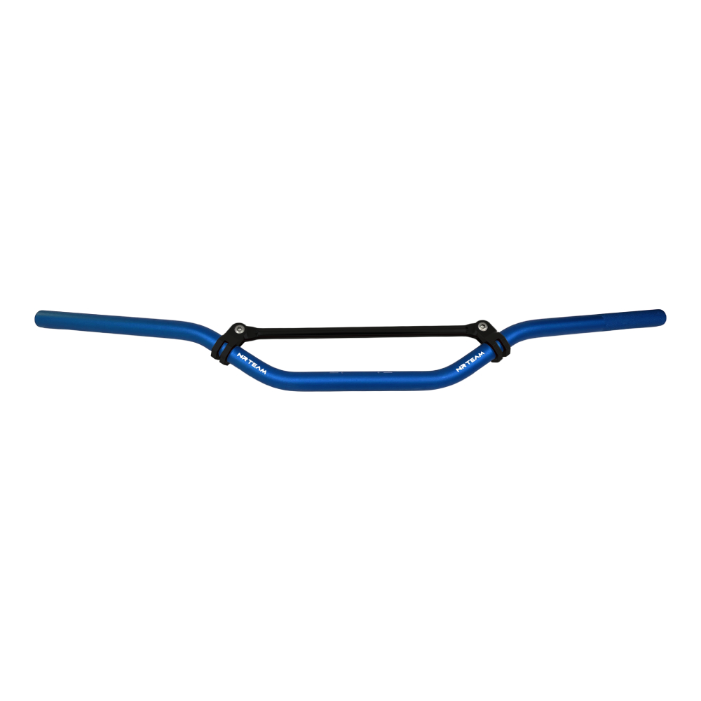 Handlebar NRTeam 22 mm medium bend blue - 6061-T6 Handlebar NRTeam 22 mm medium bend blue - 6061-T6
