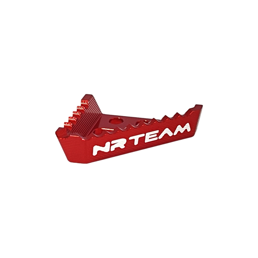 Oversized CNC Brake Pedal Tip KTM 65 SX (24-26) NRTeam red DS93.1002R
