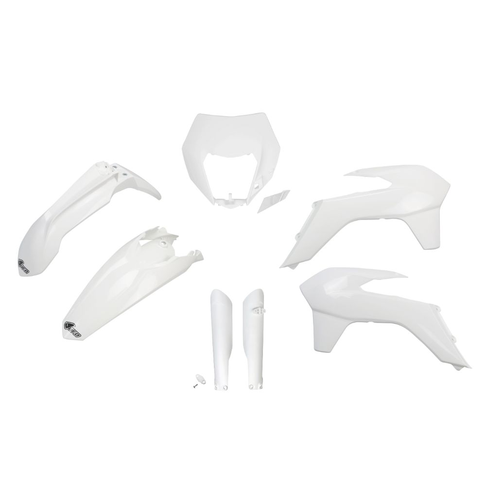 Plastics kit KTM 250 EXC (14-16) - colour white KTKIT524F-047