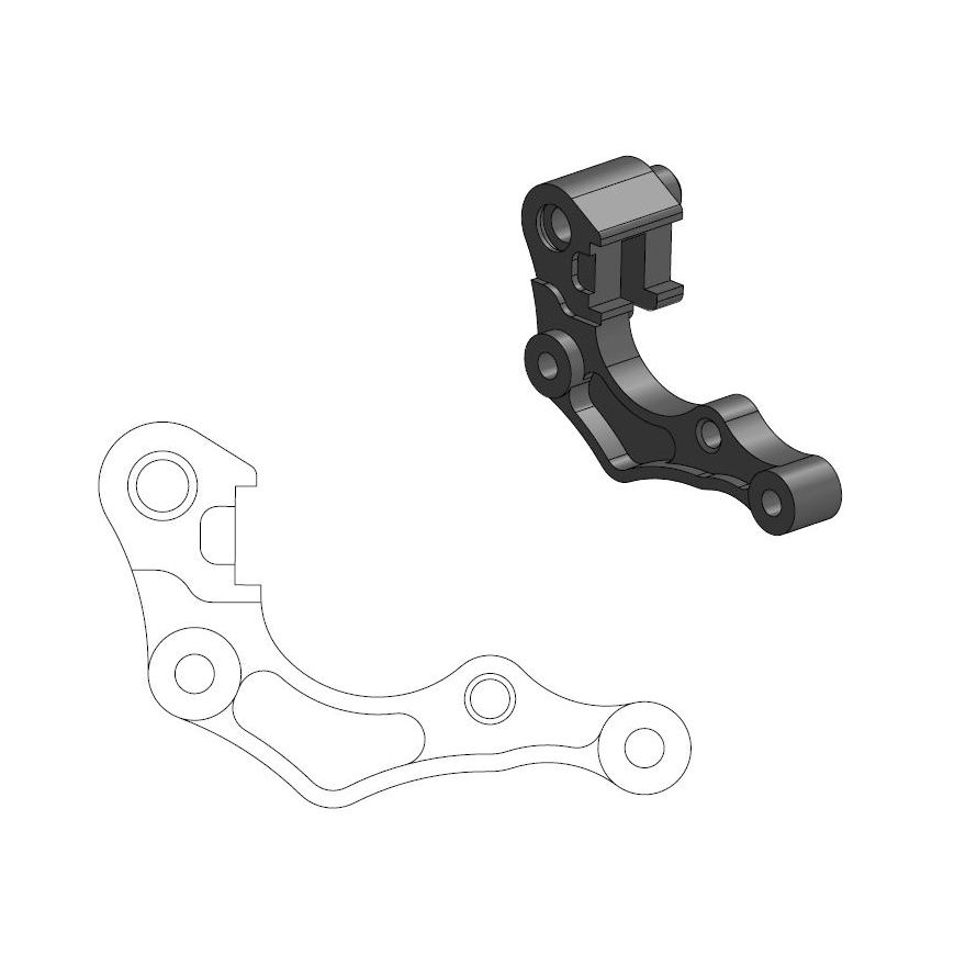 Spacer Honda CRF 450 RX (19-25) front 270 mm - Moto Master MM-211118