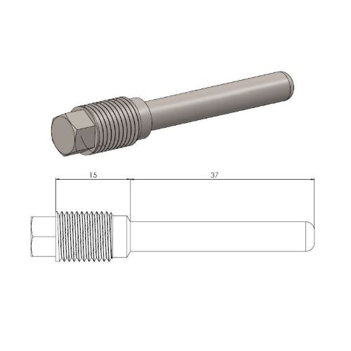 Brake caliper pin Beta RR 400 (04-14) front Moto Master MM-213019