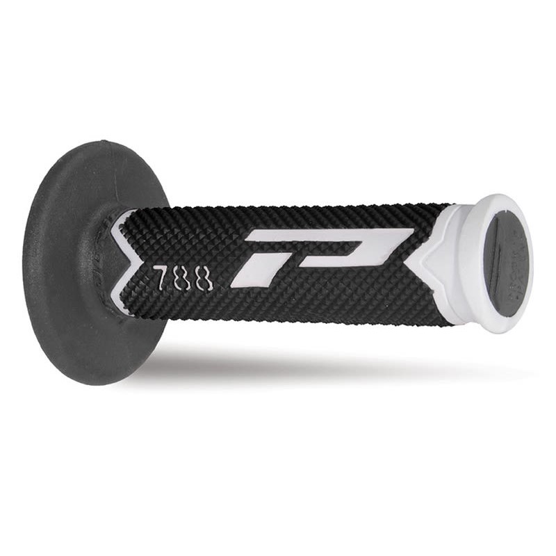 Pair of Grips off-road Pro Grip 788 - white black titanio PG-788-218
