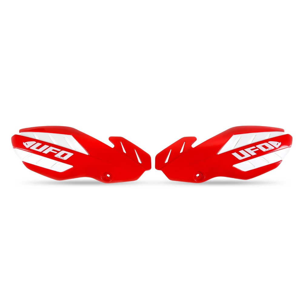 Pair of handguards UFO FLAME red Pair of handguards UFO FLAME red