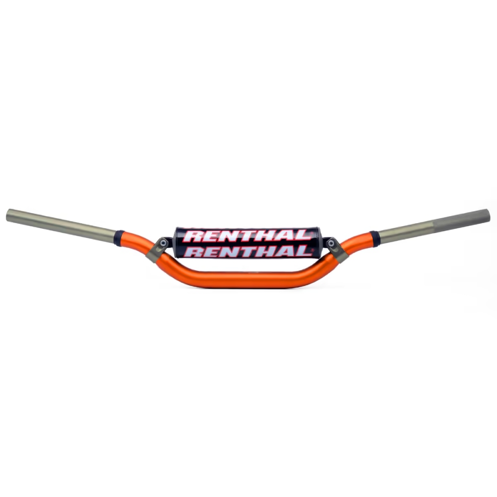 Handlebar Renthal 28.6 mm Twinwall bend RC orange Handlebar Renthal 28.6 mm Twinwall bend RC orange