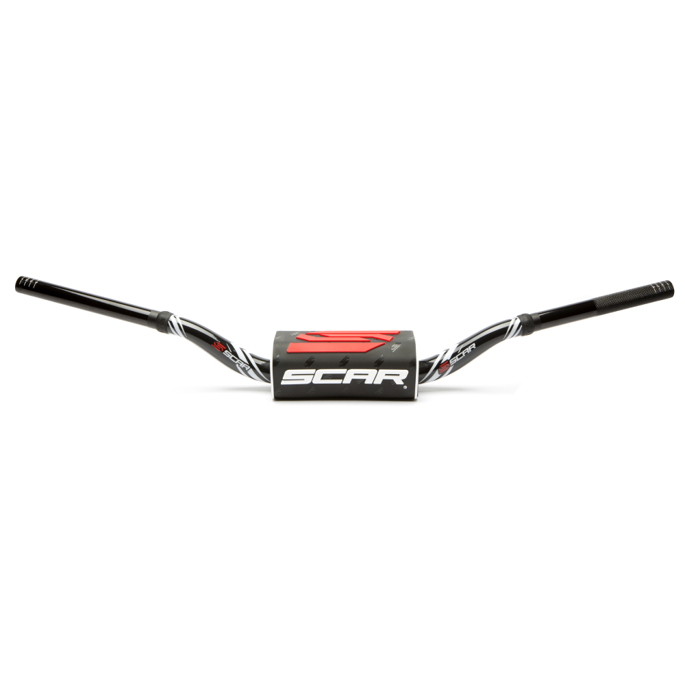 Handlebar Scar 28.6 mm O2 Graphic Colour bend RC black-black Handlebar Scar 28.6 mm O2 Graphic Colour bend RC black-black