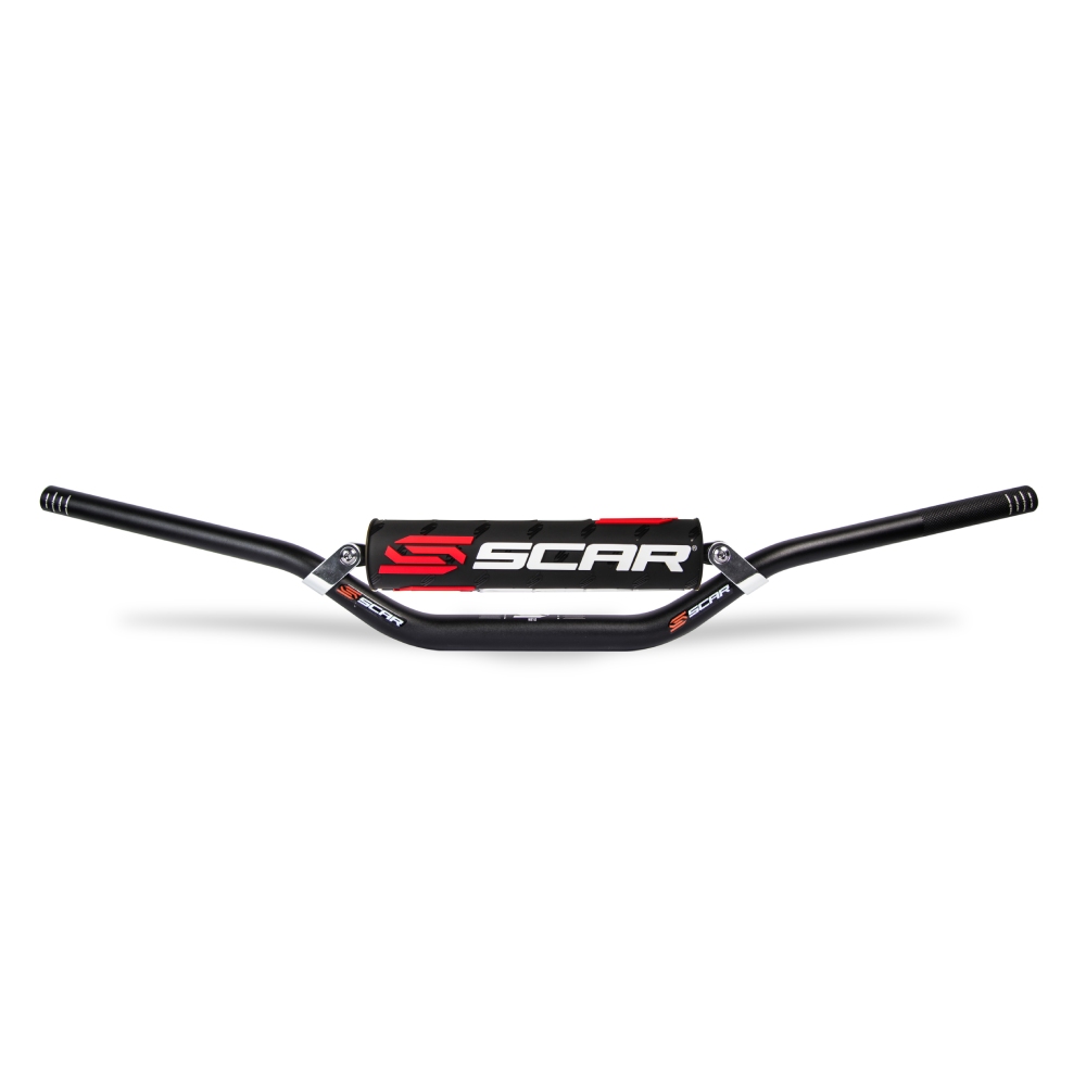 Handlebar Scar 28.6 mm Cross Bar X2 bend Villopoto/Stewart black-black Handlebar Scar 28.6 mm Cross Bar X2 bend Villopoto/Stewart black-black