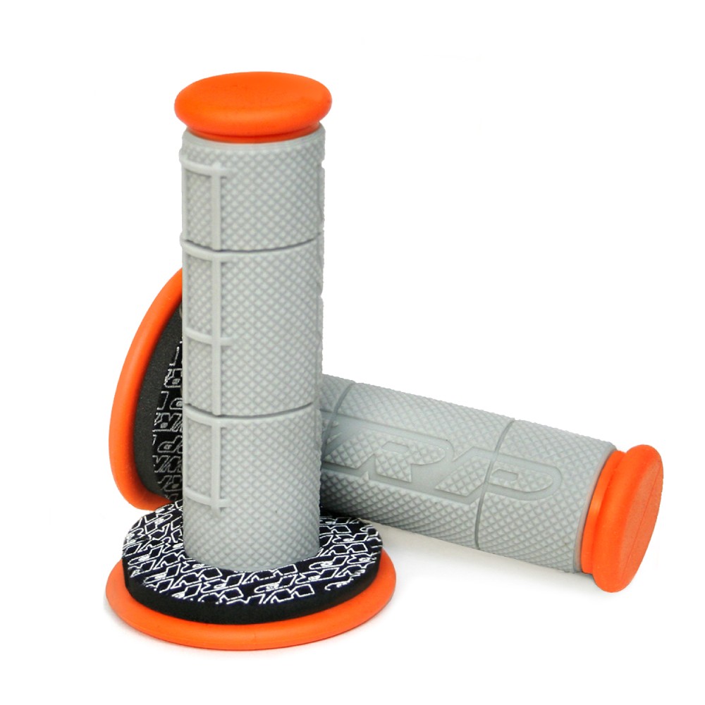 Pair of Grips WRP e donut - orange grey Pair of Grips WRP e donut - orange grey